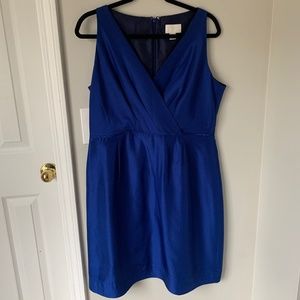 J Crew Blue Dress